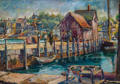 "Pier, Rockport, Massachusetts"