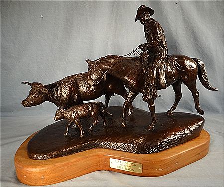 "Late Spring" by Bill Rains - Auction record, sale price, and art valuation. Compare with similar artists and explore comparable artworks.