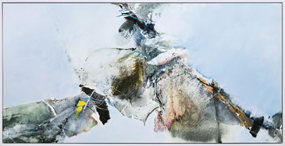 Sample artwork by Che Chuang (Born 1934), known for abstract expression, collage - View similar artists and auction records
