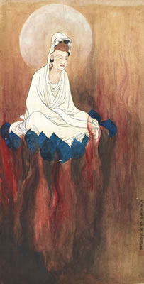 GUANYIN AMONGST FIRE AND MIST