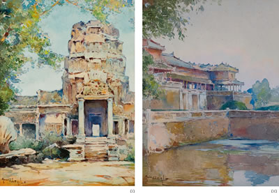 Sample artwork by Marius Hubert-Robert (1885 - 1966), known for orientalist painting and book illustration - View similar artists and auction records
