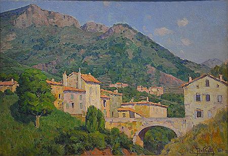 "Le village de Fontan" by Charles Pellegrin - Auction record, sale price, and art valuation. Compare with similar artists and explore comparable artworks.