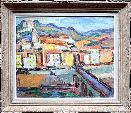 "Paysage urbain au pont" by Marcel Cougnaud - Auction record, sale price, and art valuation. Compare with similar artists and explore comparable artworks.