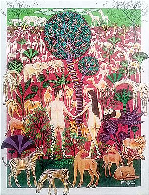 Sample artwork by Heni Susiloawati (20th/21st Century), known for painting - View similar artists and auction records