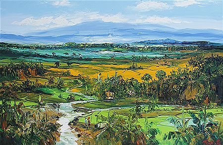 Landscape by Atika Hariyadi - Auction record, sale price, and art valuation. Compare with similar artists and explore comparable artworks.