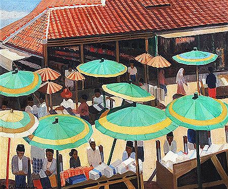 A Pasar Scene by Mies Callenfeld-Carsten - Auction record, sale price, and art valuation. Compare with similar artists and explore comparable artworks.