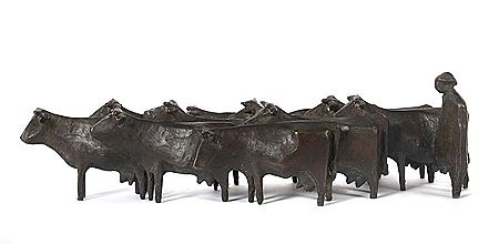 "Hirte mit Kuhherde" by Erich Glauer - Auction record, sale price, and art valuation. Compare with similar artists and explore comparable artworks.