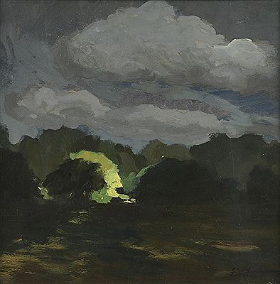 "Moonlit Clouds"