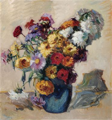 Stillleben mit Sommerblumen by Alice Sommer - Auction record, sale price, and art valuation. Compare with similar artists and explore comparable artworks.