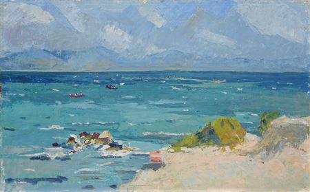 Am Meer in Nessebar by Hildegard Stilijanov-Kretzschmar - Auction record, sale price, and art valuation. Compare with similar artists and explore comparable artworks.