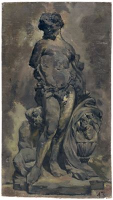 Bacchant mit Schale nach François Coudray (Dresdner Zwinger)