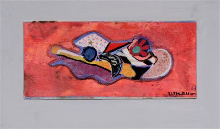 Kleines Stillleben auf Rot by Wolfgang Muller - Auction record, sale price, and art valuation. Compare with similar artists and explore comparable artworks.