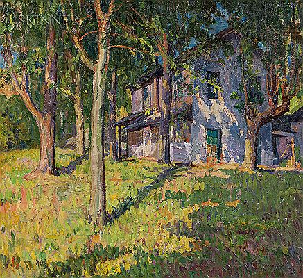 Eucalyptus House by Lee Randolph - Auction record, sale price, and art valuation. Compare with similar artists and explore comparable artworks.