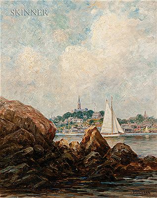 Sailboat in Cove