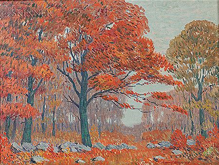 Autumn's Splendor by Harry Neyland - Auction record, sale price, and art valuation. Compare with similar artists and explore comparable artworks.