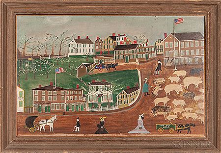Market Square at the Old Town House, Marblehead