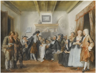 THEATRE SCENE: A COUNTRY COURTROOM