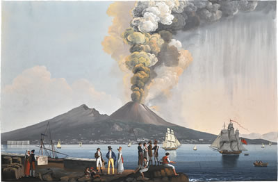 THE ERUPTION OF VESUVIUS ON 26TH OCTOBER 1813, NAPLES by Camille De Vito - Auction record, sale price, and art valuation. Compare with similar artists and explore comparable artworks.