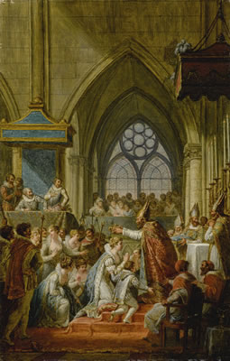 THE CORONATION OF MARIE DE MEDICI