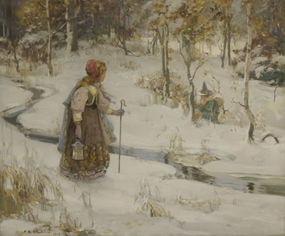 IN THE FAIRIES' WOOD by Thomas Bromley Blacklock - Auction record, sale price, and art valuation. Compare with similar artists and explore comparable artworks.