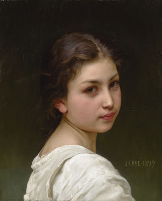 PORTRAIT OF A YOUNG GIRL