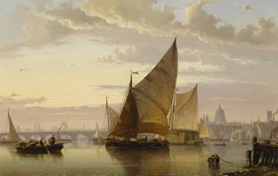THE THAMES AT BLACKFRIARS