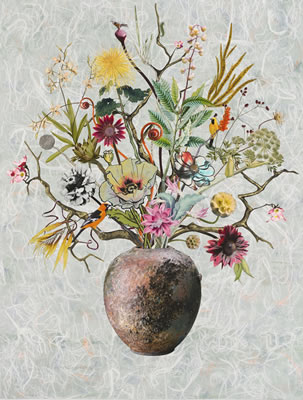 Sample artwork by Jane Hammond (Born 1950), known for abstraction, assemblage, graphics, installation - View similar artists and auction records