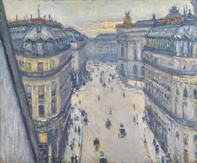 LA RUE HALÉVY, VUE DU SIXIÈME ÉTAGE