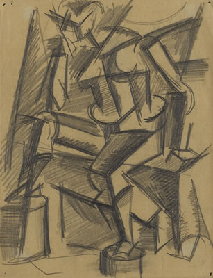 UNTITLED (SEATED NUDE)