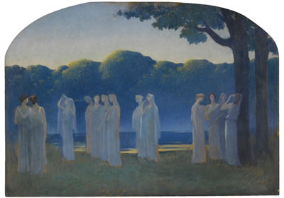 LES MUSES DANS LA FORÊT