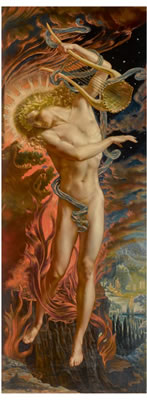 ORPHÉE AUX ENFERS by Jean Delville - Auction record, sale price, and art valuation. Compare with similar artists and explore comparable artworks.
