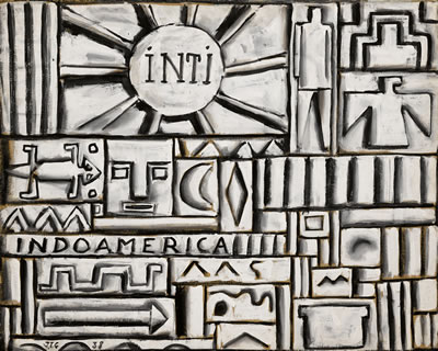 CONSTRUCTIVO EN BLANCO Y NEGRO (INTI) by Joaquin Torres-Garcia - Auction record, sale price, and art valuation. Compare with similar artists and explore comparable artworks.
