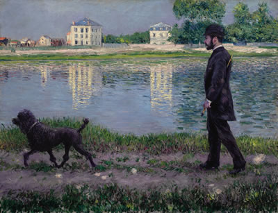 RICHARD GALLO ET SON CHIEN DICK, AU PETIT-GENNEVILLIERS by Gustave Caillebotte - Auction record, sale price, and art valuation. Compare with similar artists and explore comparable artworks.