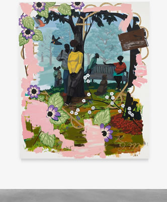 VIGNETTE 19 by Kerry James Marshall - Auction record, sale price, and art valuation. Compare with similar artists and explore comparable artworks.