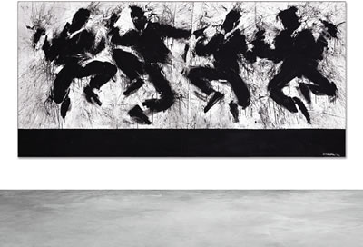 FOUR JUMPING SHADOWS