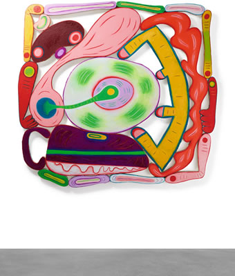 Sample artwork by Elizabeth Murray (1940 - 2007), known for biomorphic imagery, abstract humor, collage, graphics - View similar artists and auction records