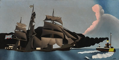 SCHIFF IM GOLF VON SIAM (SHIP IN THE GULF OF SIAM)