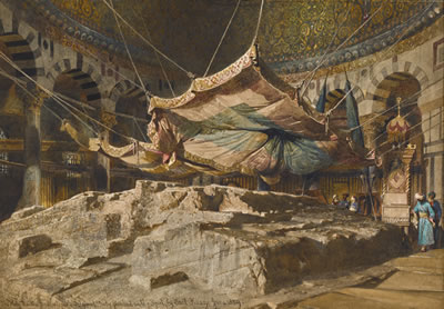 THE HOLY ROCK, JERUSALEM