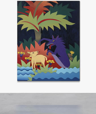 LE LOUP ET L'AGNEAU (THE WOLF AND THE LAMB - FROM THE FABLE DE LA FONTAINE SERIES)