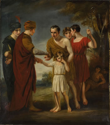 Joseph sold by his brothers to the Ishmaelites