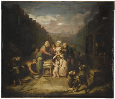 The oyster stall by Alexander (Alex) Fraser Sr - Auction record, sale price, and art valuation. Compare with similar artists and explore comparable artworks.