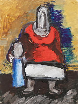 Peasant Woman with Child