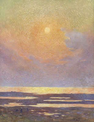 PÊCHEURS À PIED AU COUCHANT by Ferdinand Loyen du Puigaudeau - Auction record, sale price, and art valuation. Compare with similar artists and explore comparable artworks.