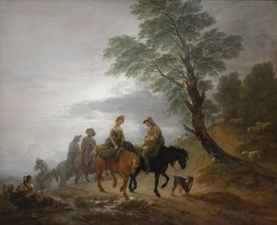 GOING TO MARKET, EARLY MORNING by Thomas Gainsborough - Auction record, sale price, and art valuation. Compare with similar artists and explore comparable artworks.