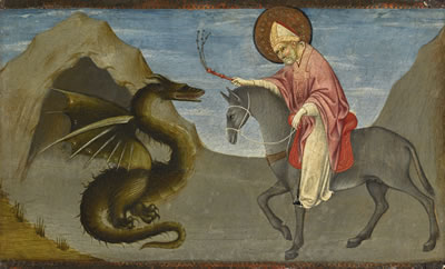 SAINT DONATUS CHASTISING THE DRAGON