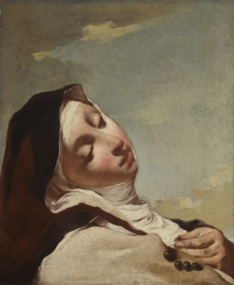 SAINT THERESA IN ECSTASY