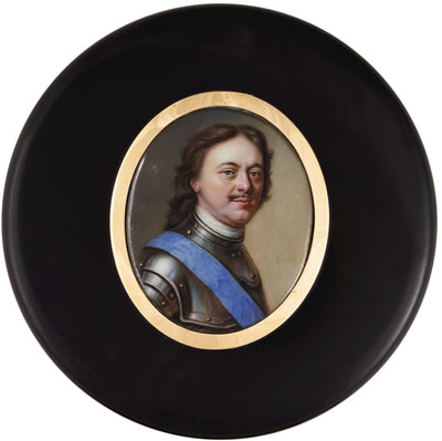 PORTRAIT OF PETER THE GREAT, EMPEROR OF RUSSIA (1672-1723) by Charles Boit - Auction record, sale price, and art valuation. Compare with similar artists and explore comparable artworks.