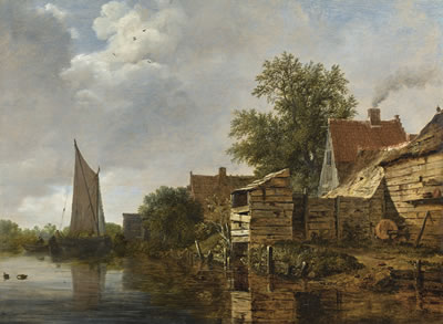 A FARMHOUSE BESIDE A CANAL by Cornelis Gerritsz Decker - Auction record, sale price, and art valuation. Compare with similar artists and explore comparable artworks.
