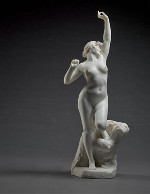 Sample artwork by Felix Maurice Charpentier (1858 - 1924), known for sculpture, participation in salon exhibitions - View similar artists and auction records