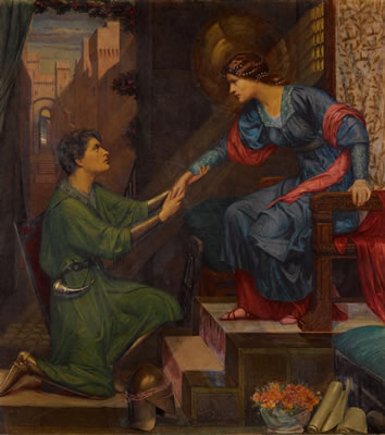 Tristram and Yseult by Sidney Meteyard - Auction record, sale price, and art valuation. Compare with similar artists and explore comparable artworks.